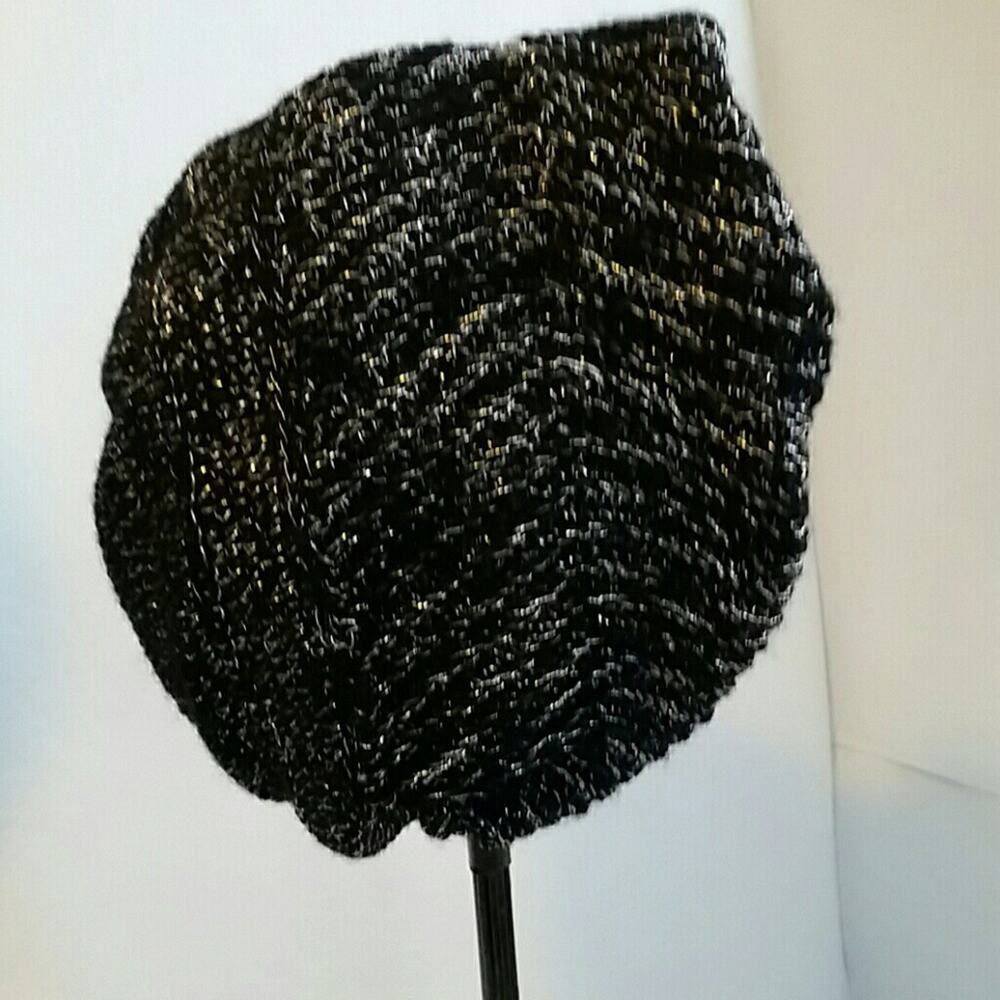 Famous Black and Silver Hat. M